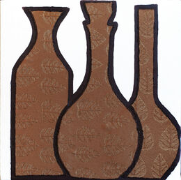 Fabrics-brown bottles