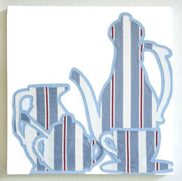 Fabrics-Blue and red