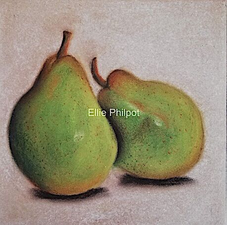 Leaning Pears Two.