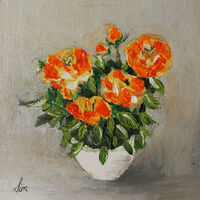 “Orange Flowers” Sim Liggitt