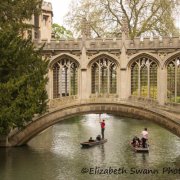 Punting along the River Cam
