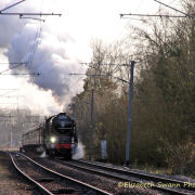 Tornado 60163 in Cambridgeshire