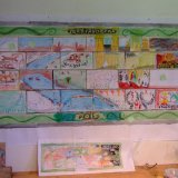 Life size plan on paper