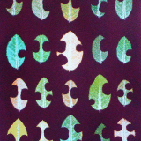 Rose leaves after leaf cutter bees activity
