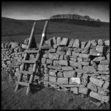 Ladder stile & footpath