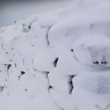 Snow wall