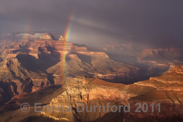 Storm over Plateau Point