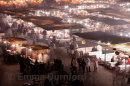 The Food stalls of D'jemaa el Fna