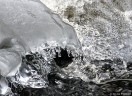 Icy water
