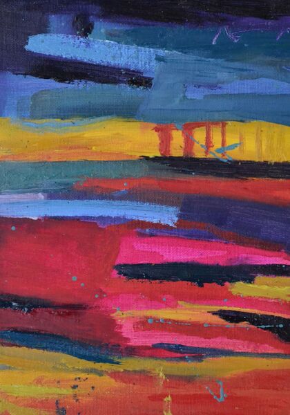 Early Rise - image size 11x16 inches (13x17 inches with 1 inch white border) £100 unframed