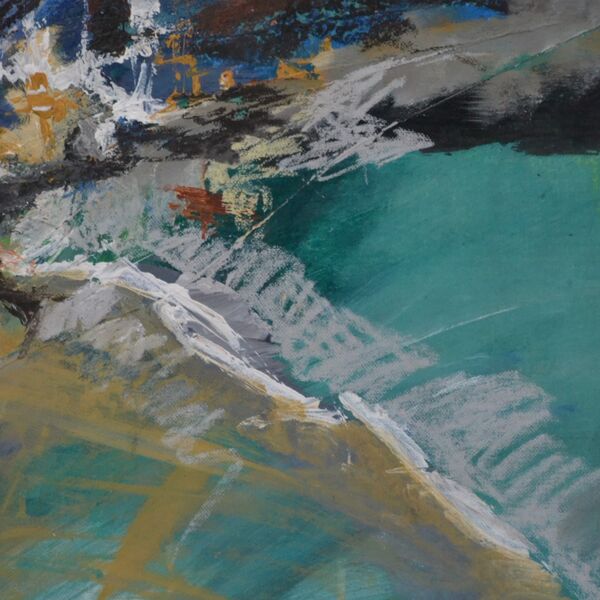 Plaidy - image size 13x13 inches (15x15 inches with 1 inch white border) £120 unframed