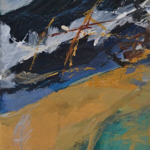 Plaidy 2 - image size 13x13 inches (15x15 inches with 1 inch white border) £120 unframed