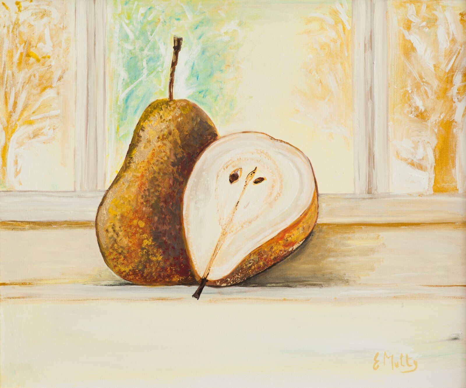 - Halved Pear -