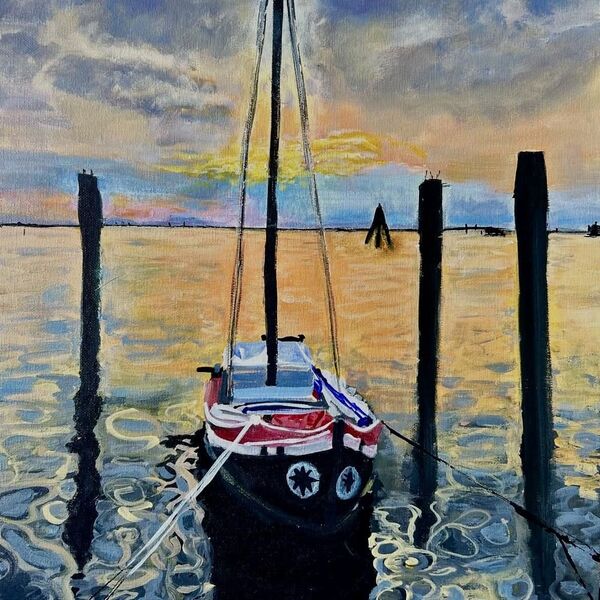 - Sunset in Pellestrina -