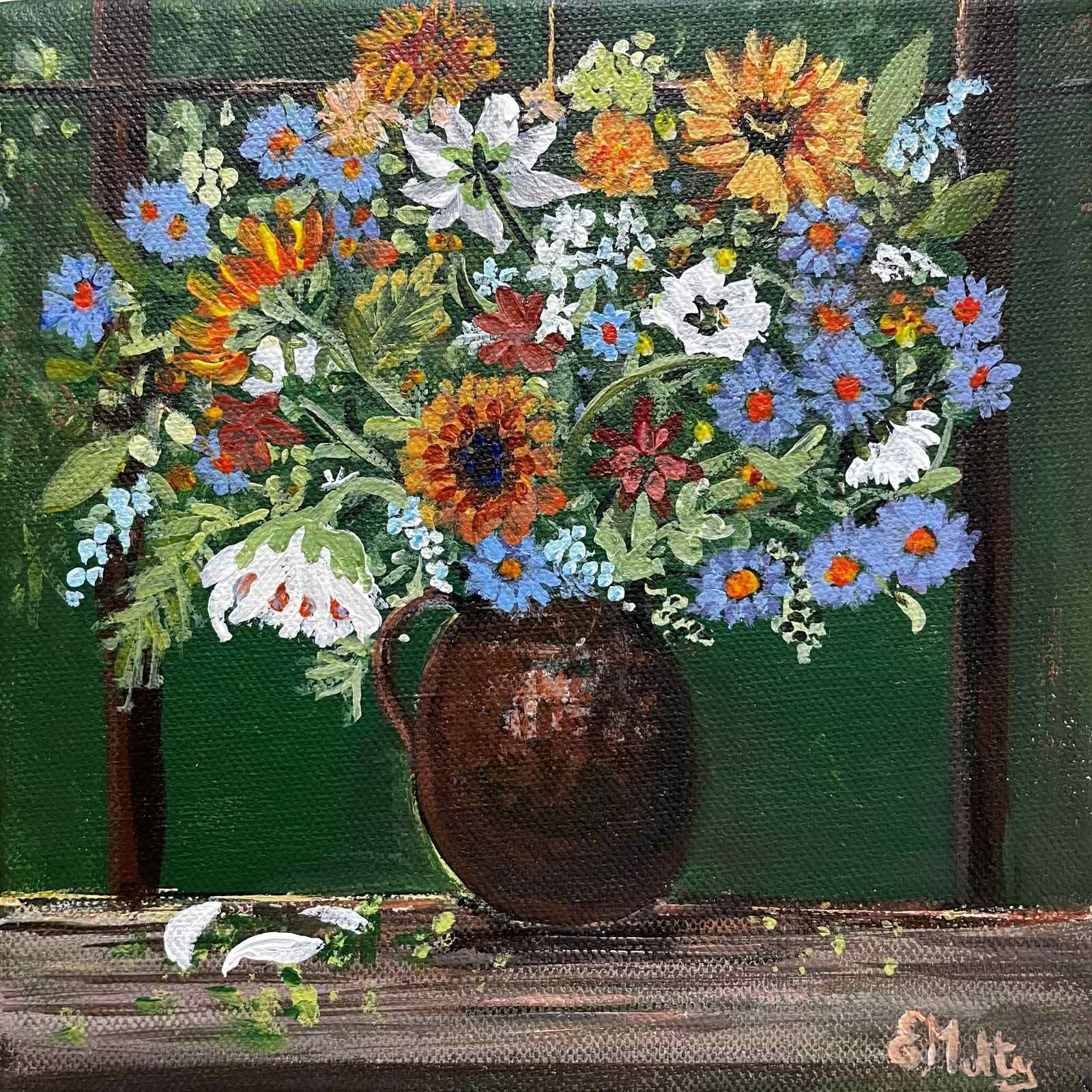 - The Small Vase of Flowers -