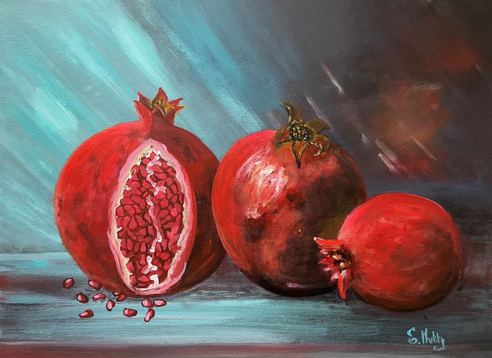 - Three Pomegranates -