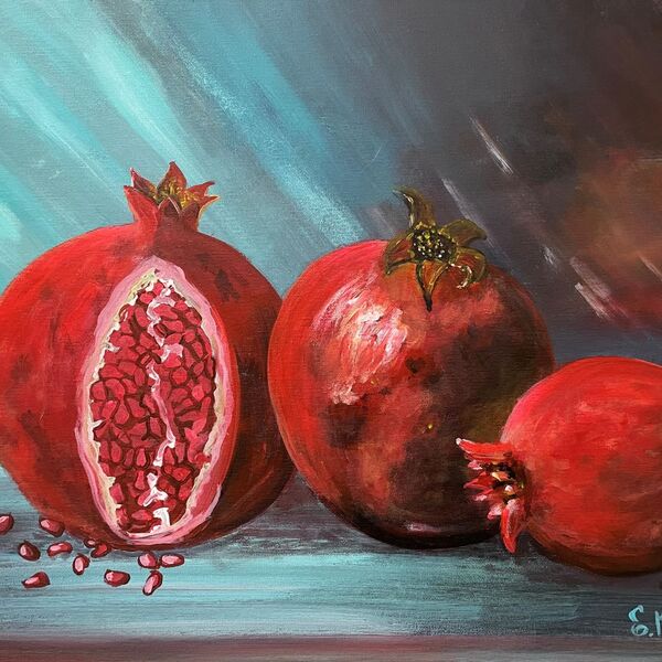 - Three Pomegranates -