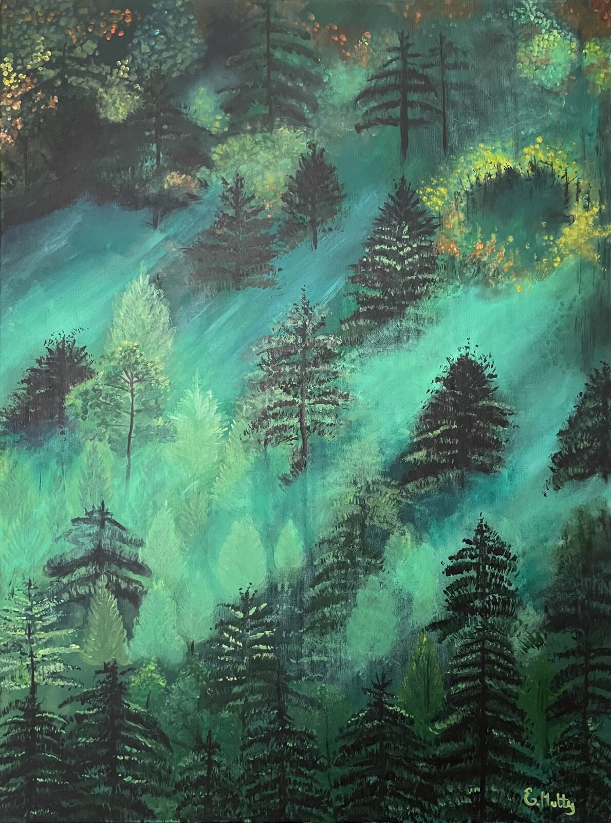 - Mist in the Mountains -