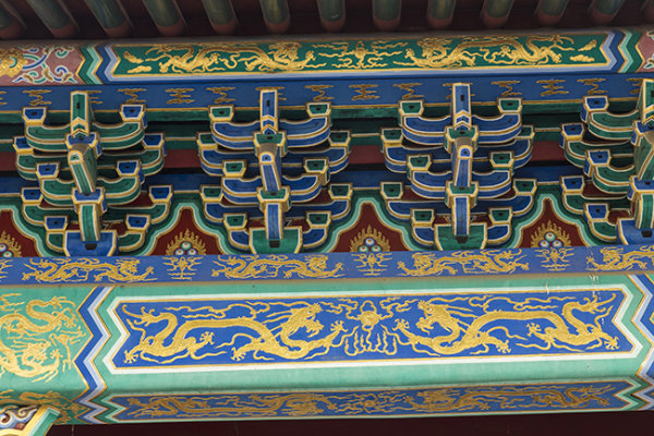 Roof support detail/