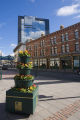Broad Street and Hyatt Hotel, Birmingham.