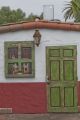 Door and Painted window San Diego Old Town