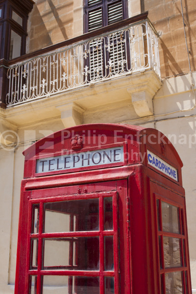 Red Telephone Box.
