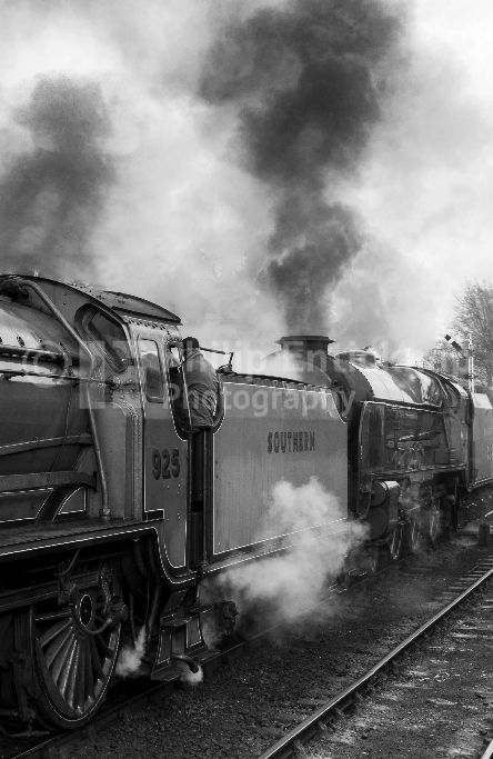 Schools Class No 925 “Cheltenham “ with Lord Nelson class no 850 “Lord Nelson “
