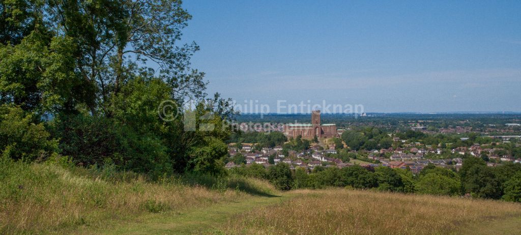 View to Guildford Cathedral