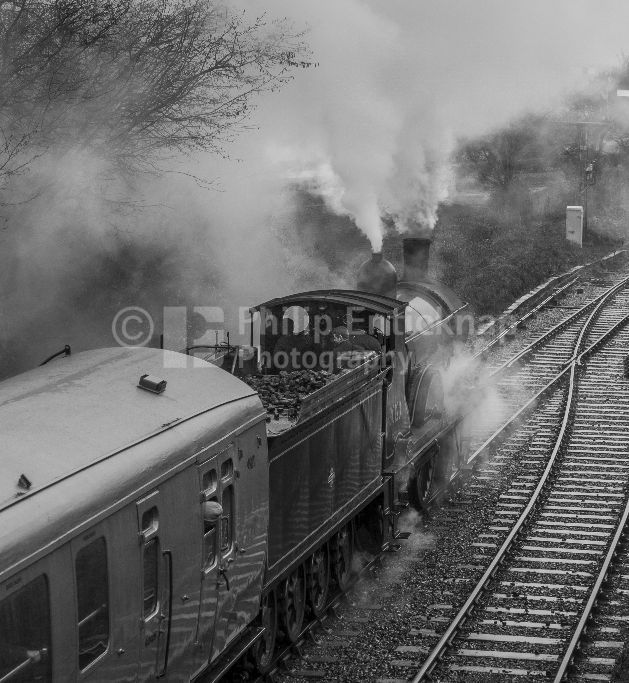 LSWR Drummond T9 4-4-0 class locomotive number 30120