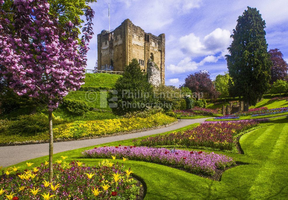Guildford Castle Keep & Grounds ,Surrey England May 2018