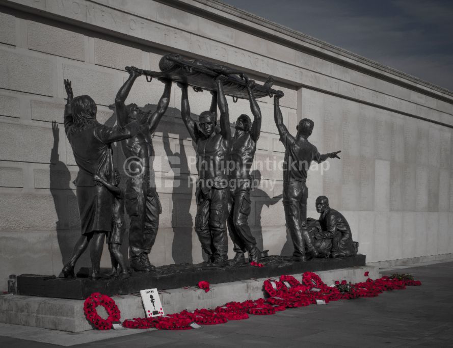 The Armed Forces Memorial at National Memorial Arboretum