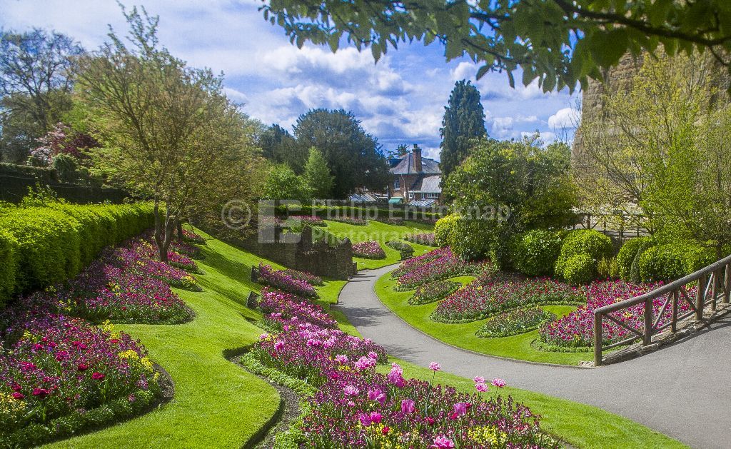 Guildford Castle Grounds ,Surrey England.May 2018