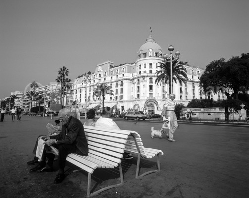 Promenade Des Anglais,Nice,Cote D'Azur, France.( circa 1990 )
