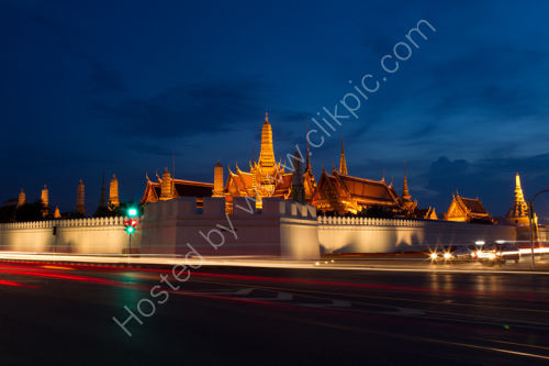 Road Opposite the Grand Palace Bangkok