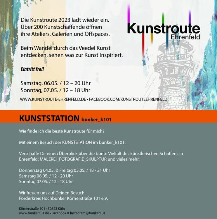 Ehrenfeld Kunstroute 2023