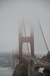 San Francisco in the mist