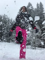 Kicking Snow like a Child