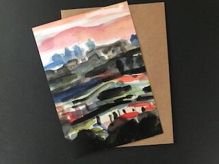 View of the City from Muswell Hill (Pink)
