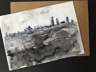 View of the City from Muswell Hill (Grey)