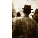 Checked jacket, London