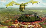 Dragon protecting the city of Ljubljana