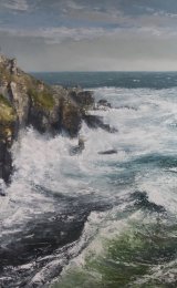 First storm of the season, lizard point