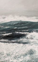 The relentless thumping of the atlantic