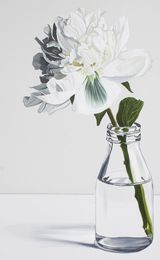 Peony in bottle
