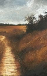 Duck boards and brambles, Goonhilly