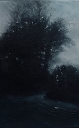 At night