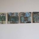 Common Room Wall Tiles, Bellsdyke Hospital, Larbert, 2011, Artlink Central commission