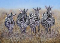 "Ladies in Waiting"  5" x 7"