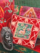 Nigerian Head with Cushions