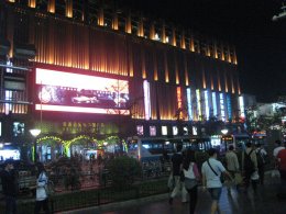 The Beijing shopping area